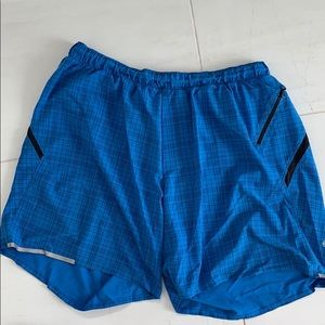 Men’s XL lululemon athletics shorts Blue